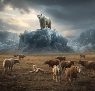 Climate Change Illustration